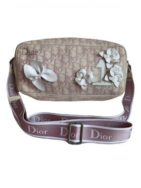 Christian Dior Pink Trotter Y2K Girly Crossbody Bag